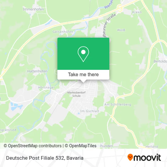 Deutsche Post Filiale 532 map