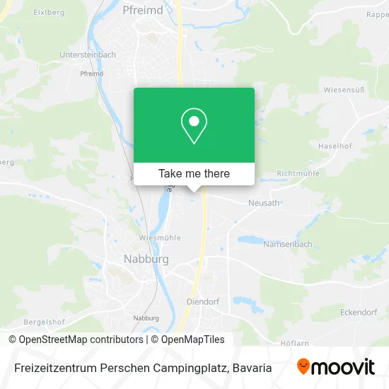 Freizeitzentrum Perschen Campingplatz map