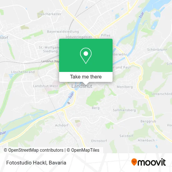 Fotostudio Hackl map