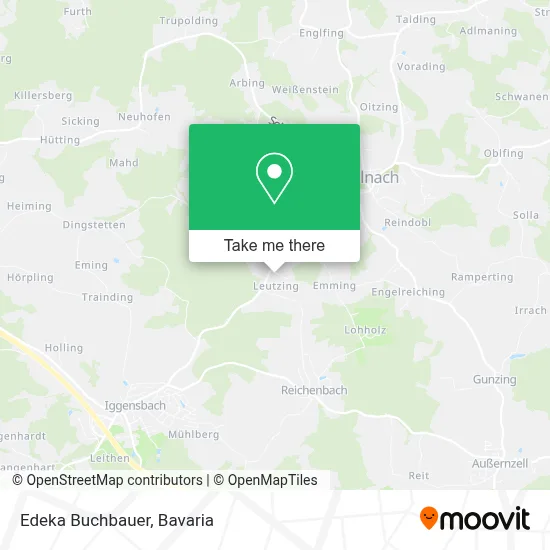 Edeka Buchbauer map