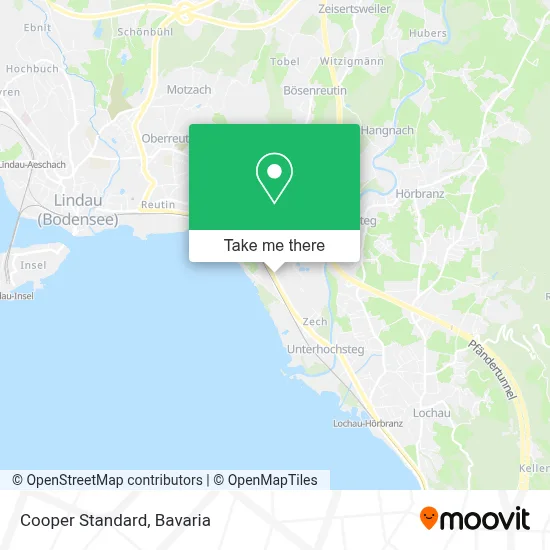 Cooper Standard map