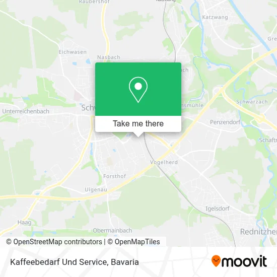 Kaffeebedarf Und Service map