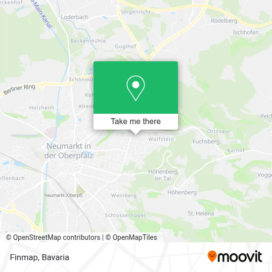 Finmap map