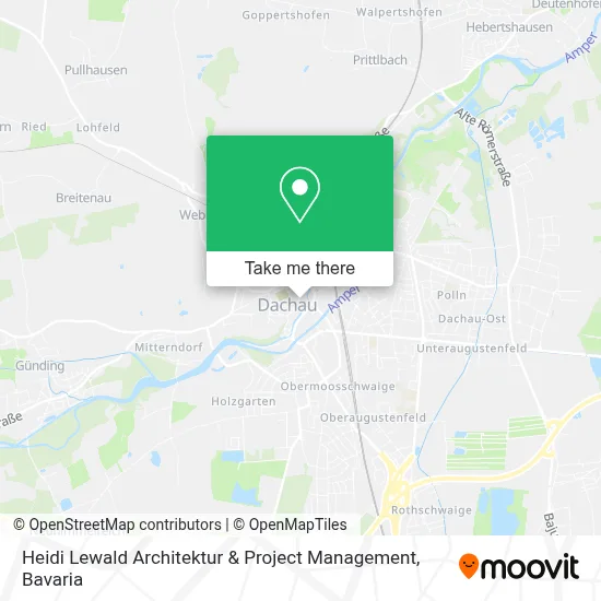 Heidi Lewald Architektur & Project Management map