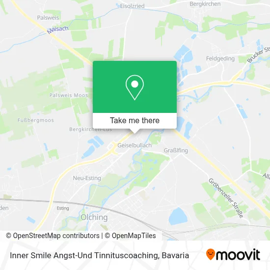 Inner Smile Angst-Und Tinnituscoaching map