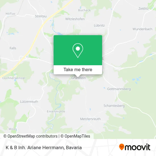 K & B Inh. Ariane Herrmann map
