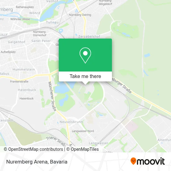 Nuremberg Arena map