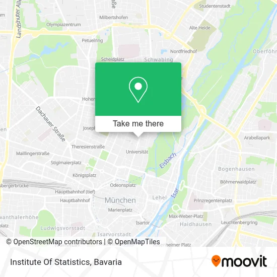 Institute Of Statistics map