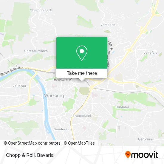 Chopp & Roll map