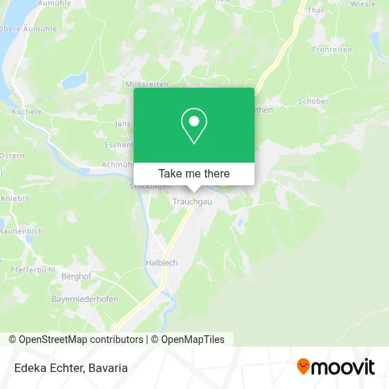 Edeka Echter map