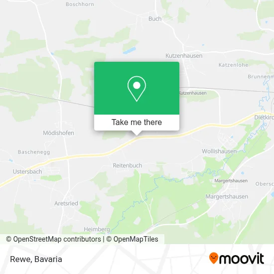 Rewe map