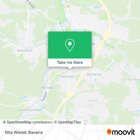 Rita Wiesel map