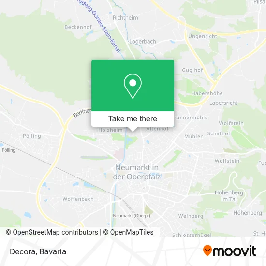 Decora map