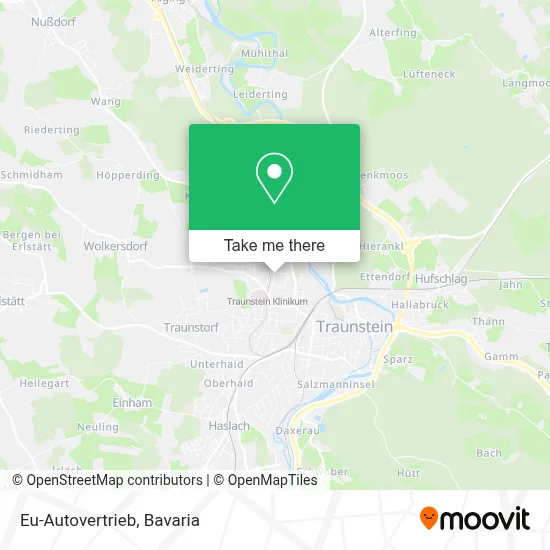 Eu-Autovertrieb map