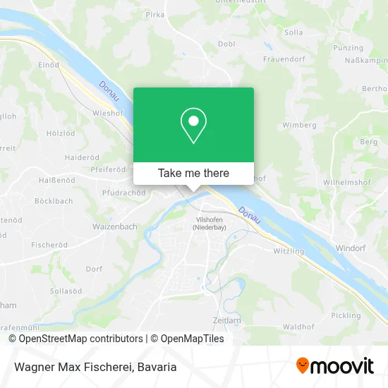 Wagner Max Fischerei map