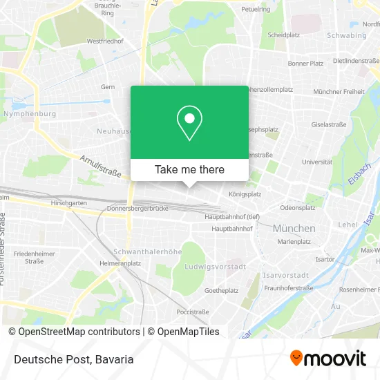 Deutsche Post map