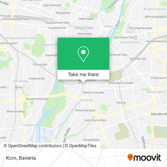 Kcm map