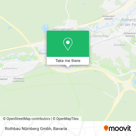 Rothbau Nürnberg Gmbh map