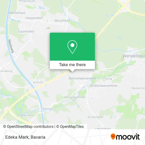 Edeka Mark map