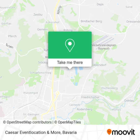 Caesar Eventlocation & More map