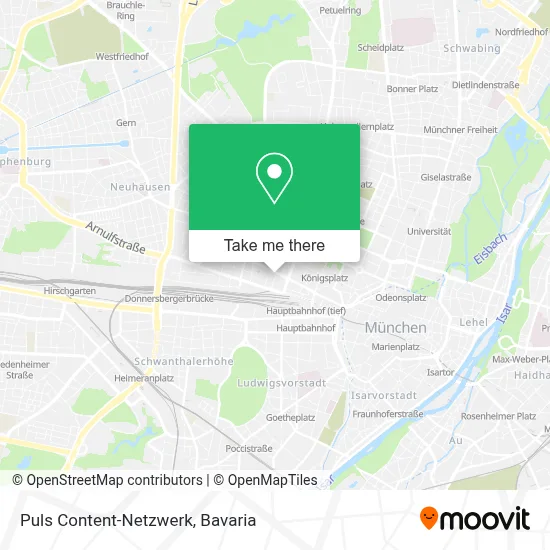 Puls Content-Netzwerk map