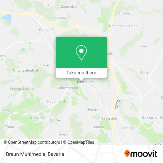 Braun Multimedia map