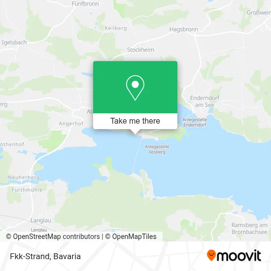 Fkk-Strand map