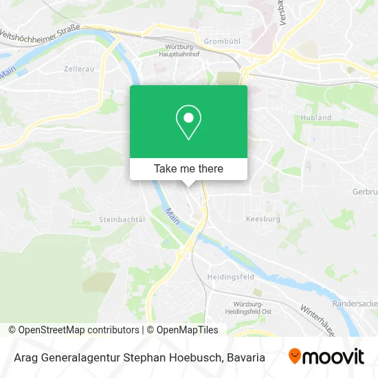 Arag Generalagentur Stephan Hoebusch map