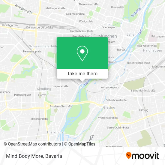 Mind Body More map
