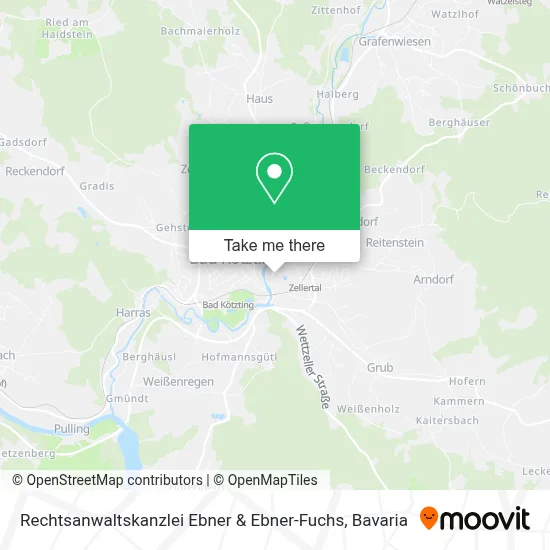 Rechtsanwaltskanzlei Ebner & Ebner-Fuchs map