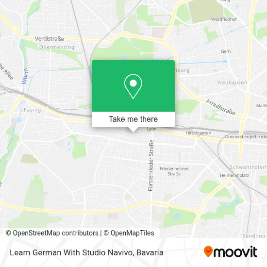 Learn German With Studio Navivo map