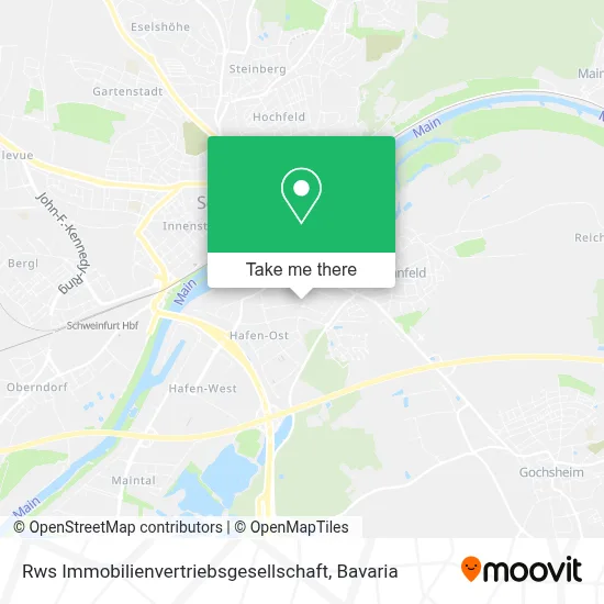 Rws Immobilienvertriebsgesellschaft map