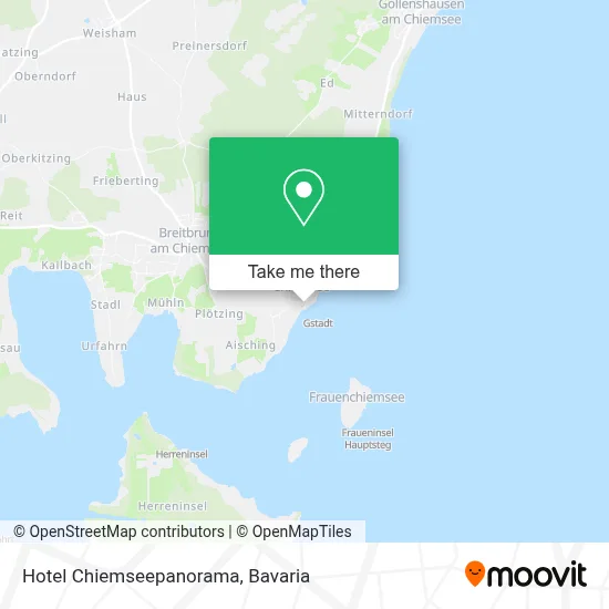 Hotel Chiemseepanorama map