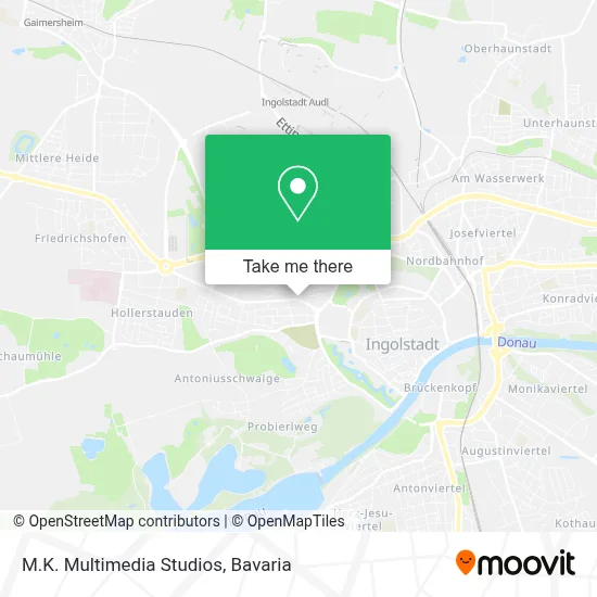 M.K. Multimedia Studios map