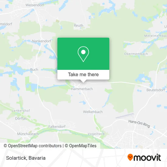 Solartick map