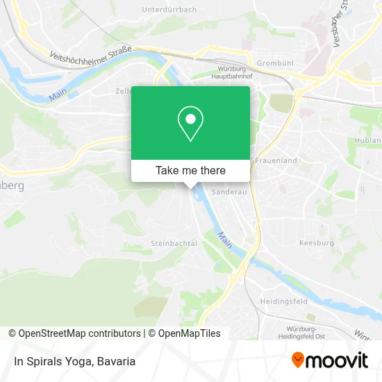 In Spirals Yoga map
