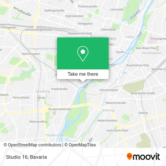 Studio 16 map