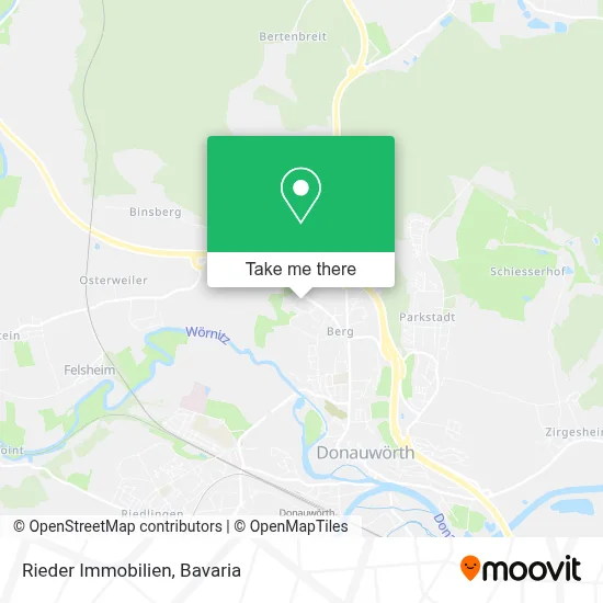 Rieder Immobilien map