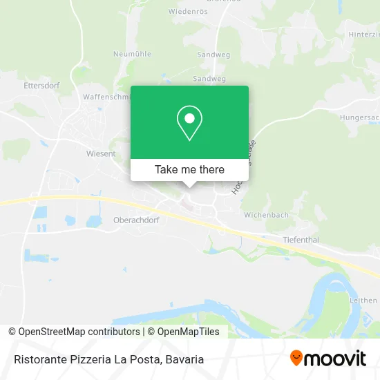 Ristorante Pizzeria La Posta map