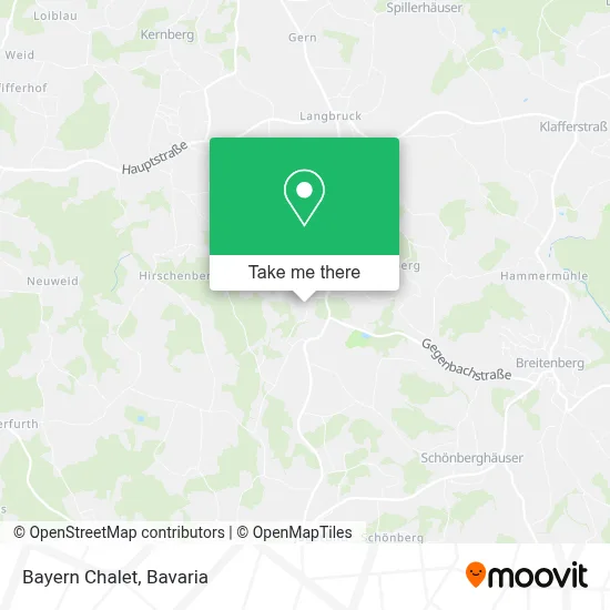 Bayern Chalet map