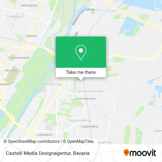 Castelli Media Designagentur map