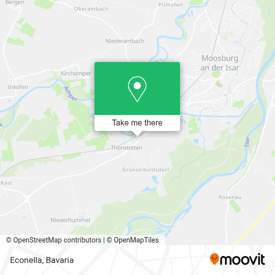 Econella map