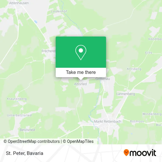 St. Peter map