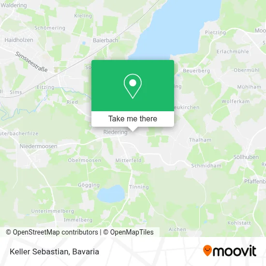 Keller Sebastian map