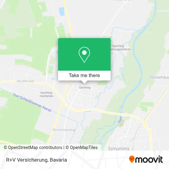 R+V Versicherung map