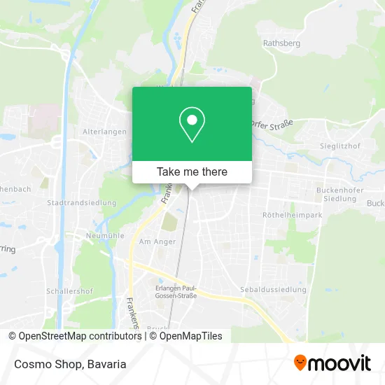 Cosmo Shop map