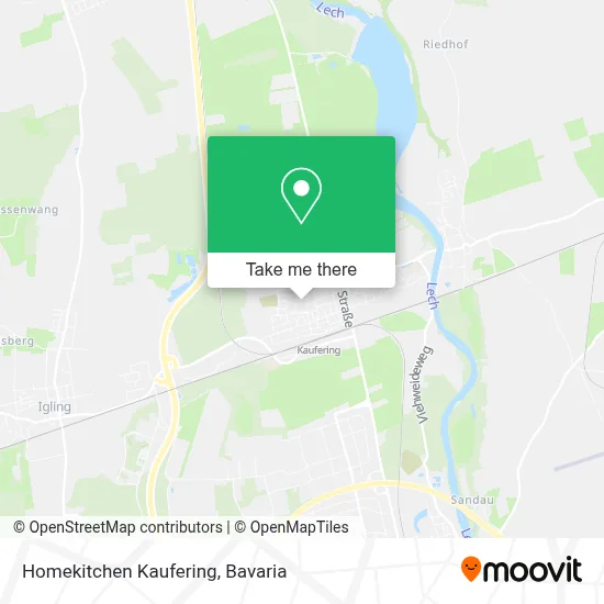 Homekitchen Kaufering map