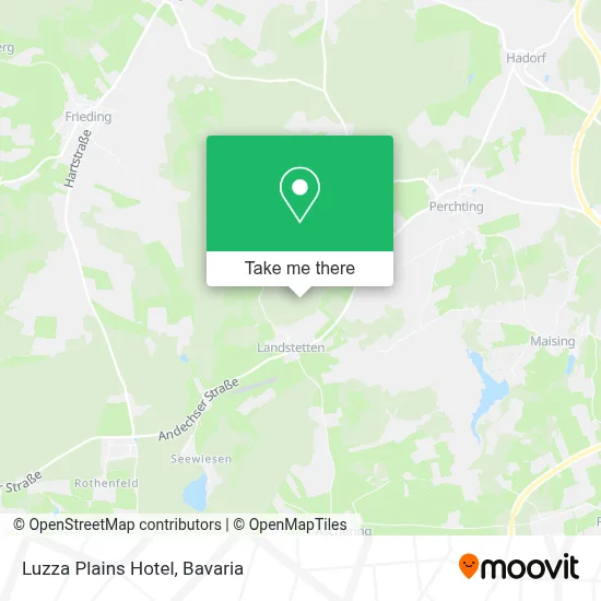 Albergo Piani Di Luzza map