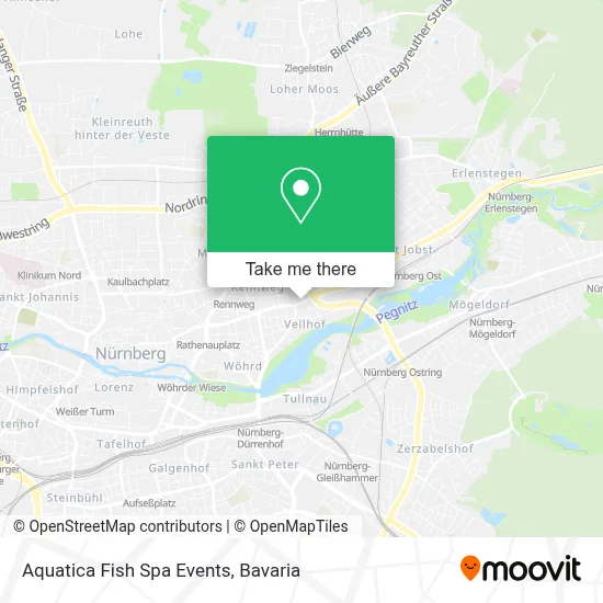 Aquatica Fish Spa Events map