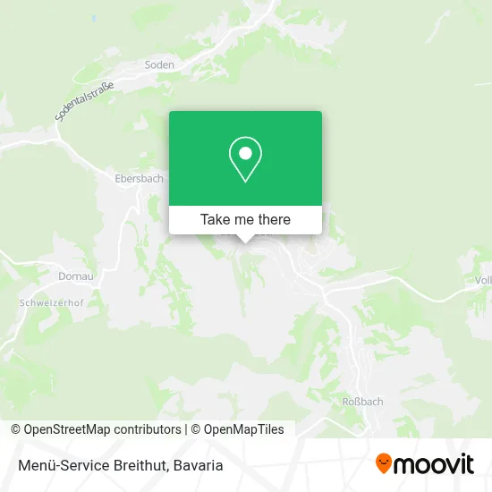 Menü-Service Breithut map